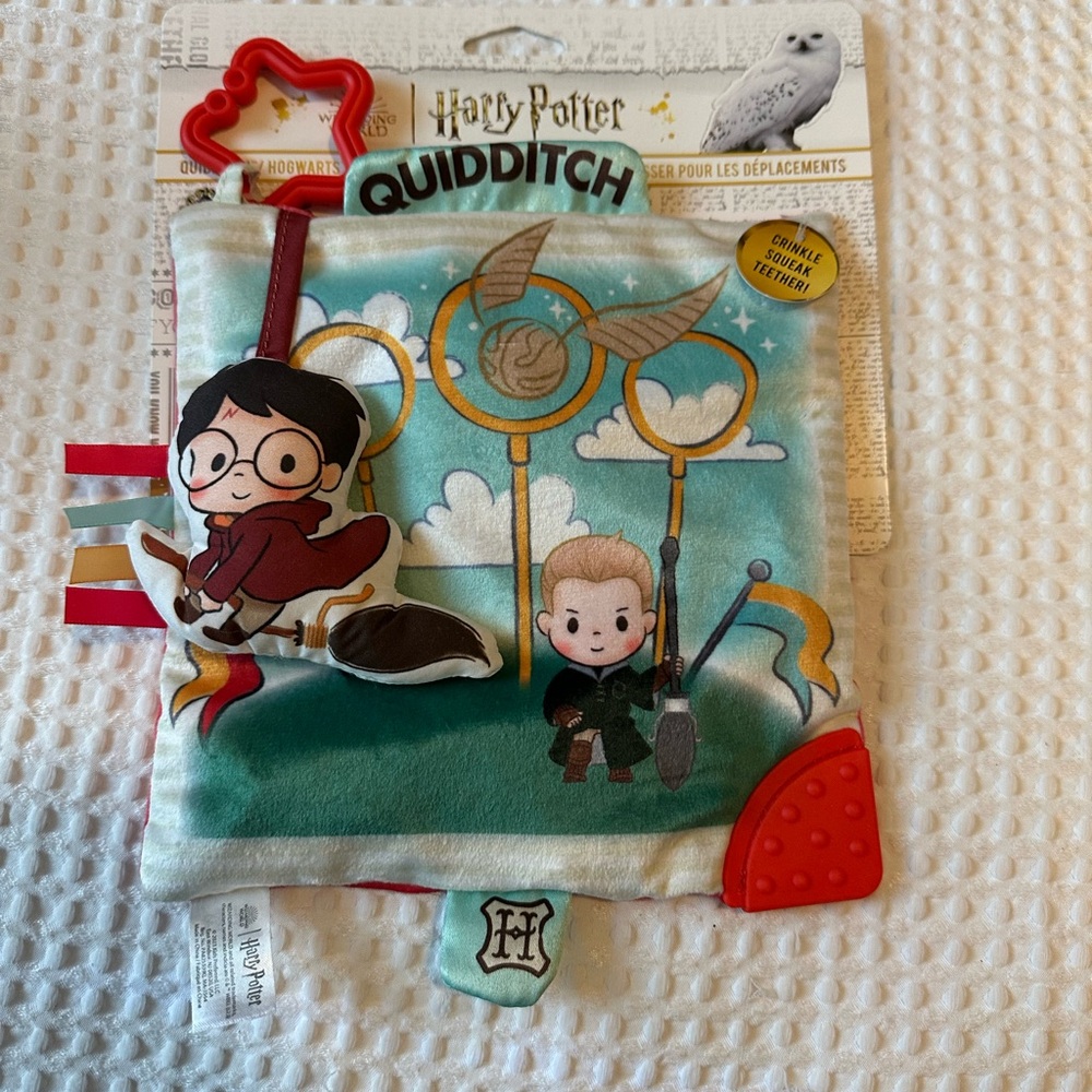 NWT Harry Potter Quidditch Baby Soft Book